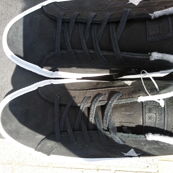 🆕Converse | Lunarlon One Star Ox Low Top Shoes in Black/grey Mens Size 11.5 - Picture 11 of 11